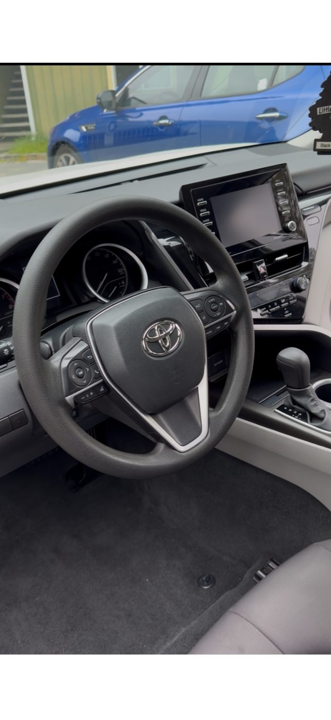 Toyota Camry interior after detail