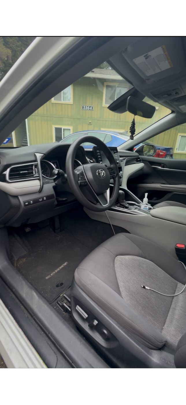 Toyota Camry interior before detail