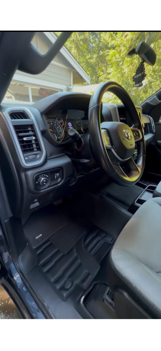 Ram 1500 interior after detail